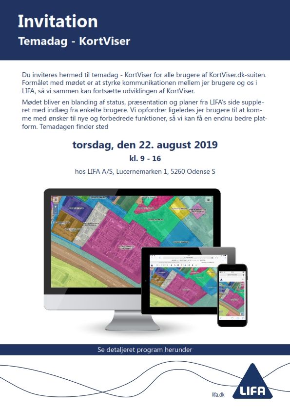 Invitation, Temadag - KortViser 2019
